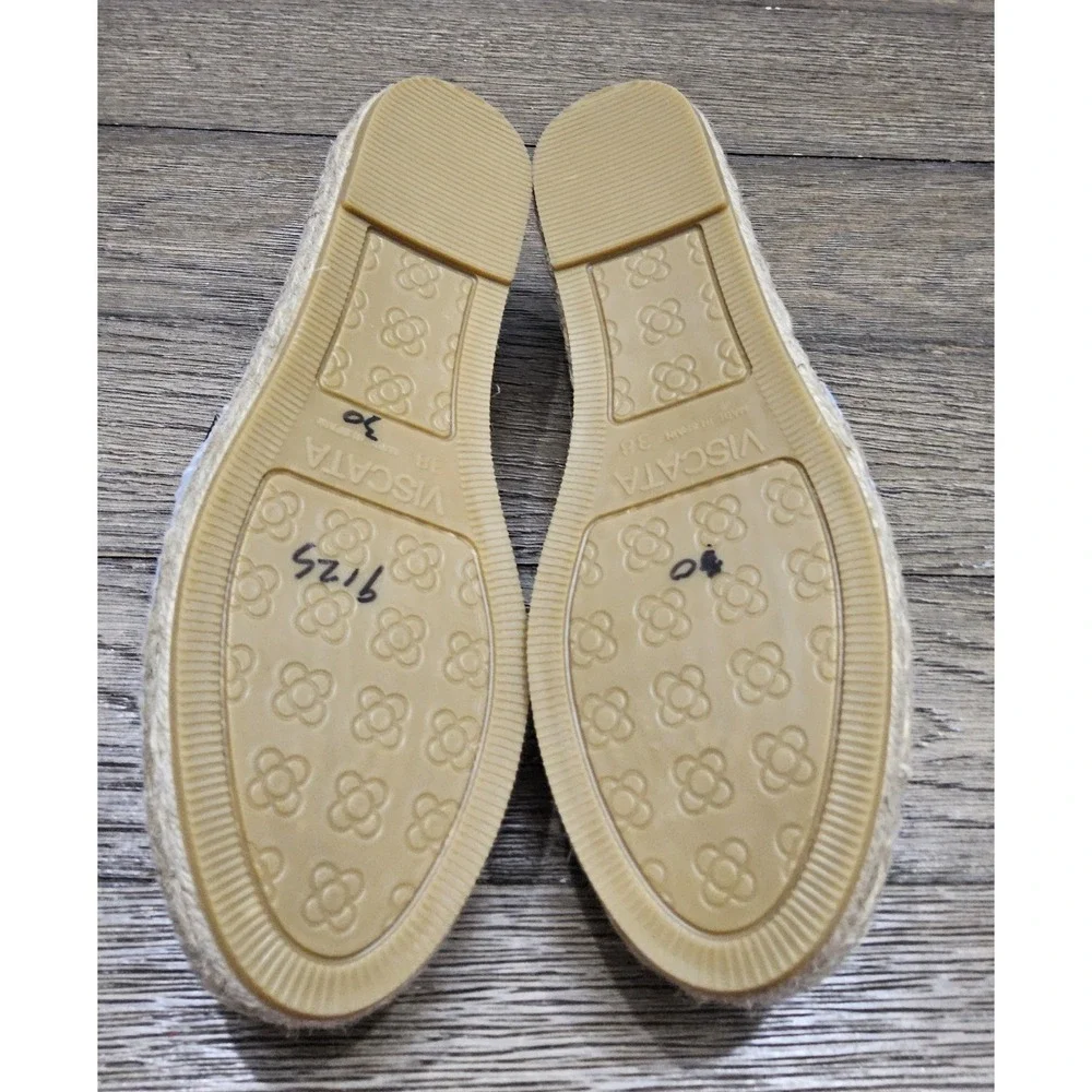 Ocean Core Espadrilles Shoes Womens 7 EU 38 NEW Granny Coastal Nautical Blue